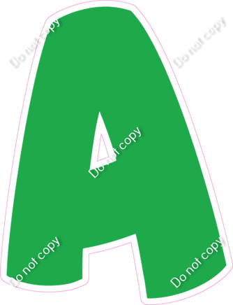 BBT 12" Individuals - Flat Green A