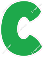 BBT 12" Individuals - Flat Green C