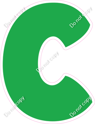 BBT 12" Individuals - Flat Green C