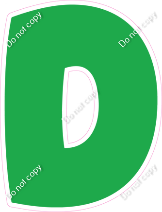 BBT 12" Individuals - Flat Green D