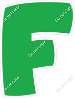 BBT 12" Individuals - Flat Green F