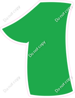 BBT 12" Individuals - Flat Green 1