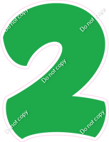 BBT 12" Individuals - Flat Green 2