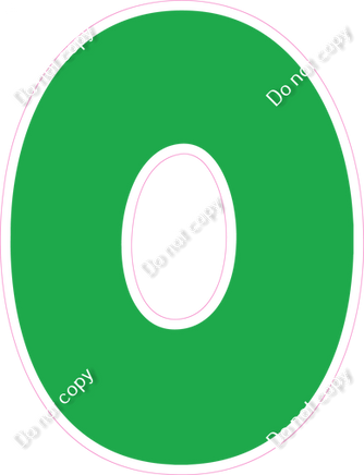 BBT 12" Individuals - Flat Green