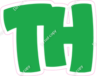 BBT 12" Individuals - Flat Green TH