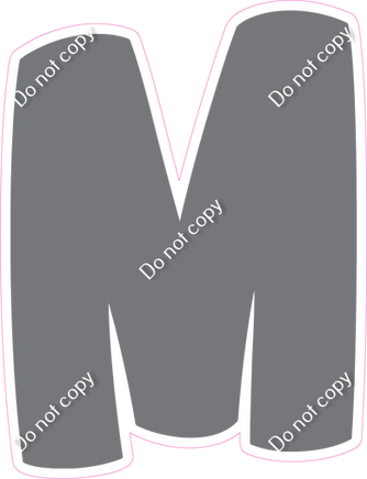 BBT 12" Individuals - Flat Grey M