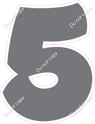 BBT 12" Individuals - Flat Grey 5