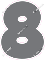 BBT 12" Individuals - Flat Grey 8