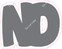 BBT 12" Individuals - Flat Grey ND