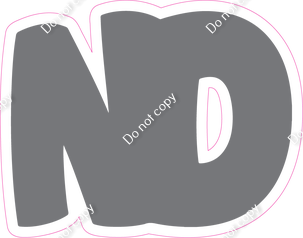 BBT 12" Individuals - Flat Grey ND