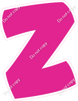 BBT 12" Individuals - Flat Hot Pink Z