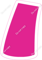 BBT 12" Individuals - Flat Hot Pink Apostrophe