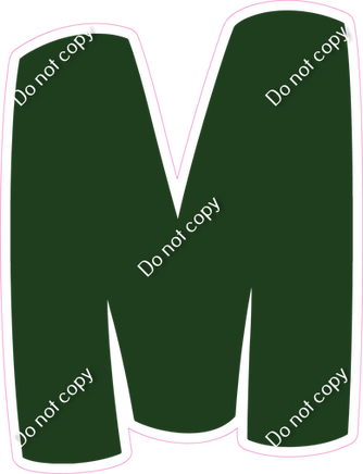 BBT 12" Individuals - Flat Hunter Green M