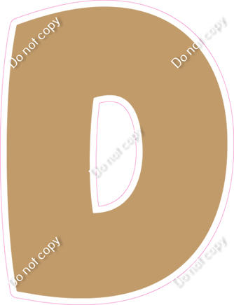 BBT 12" Individuals - Flat Khaki D