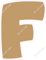 BBT 12" Individuals - Flat Khaki F