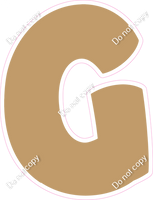 BBT 12" Individuals - Flat Khaki G