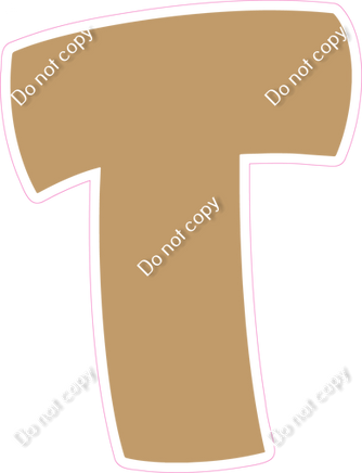 BBT 12" Individuals - Flat Khaki T