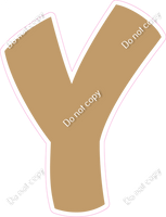 BBT 12" Individuals - Flat Khaki Y