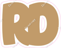 BBT 12" Individuals - Flat Khaki RD