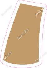 BBT 12" Individuals - Flat Khaki Apostrophe