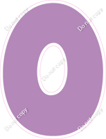 BBT 12" Individuals - Flat Lavender O