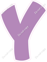 BBT 12" Individuals - Flat Lavender Y