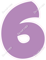 BBT 12" Individuals - Flat Lavender 6