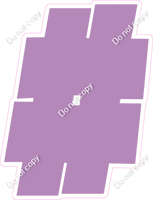 BBT 12" Individuals - Flat Lavender #