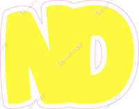 BBT 12" Individuals - Flat Lemon ND