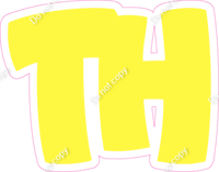 BBT 12" Individuals - Flat Lemon TH