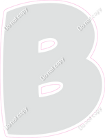 BBT 12" Individuals - Flat Light Grey B