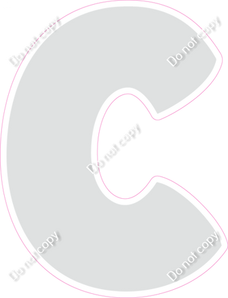 BBT 12" Individuals - Flat Light Grey C