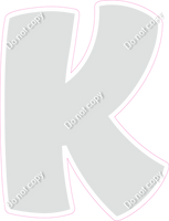 BBT 12" Individuals - Flat Light Grey K