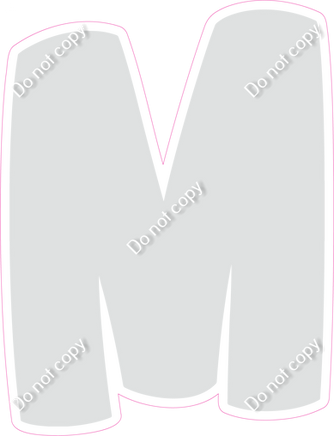 BBT 12" Individuals - Flat Light Grey M