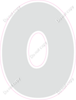 BBT 12" Individuals - Flat Light Grey O