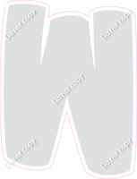 BBT 12" Individuals - Flat Light Grey W