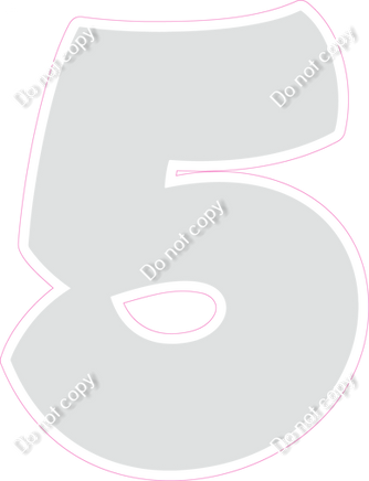 BBT 12" Individuals - Flat Light Grey 5