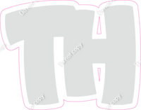 BBT 12" Individuals - Flat Light Grey TH