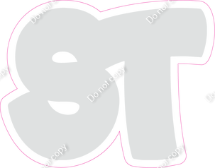 BBT 12" Individuals - Flat Light Grey ST