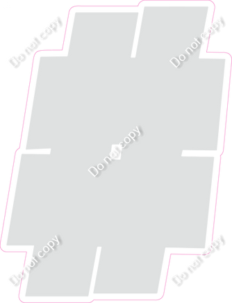 BBT 12" Individuals - Flat Light Grey #