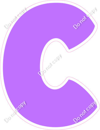 BBT 12" Individuals - Flat Lilac C