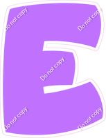 BBT 12" Individuals - Flat Lilac E