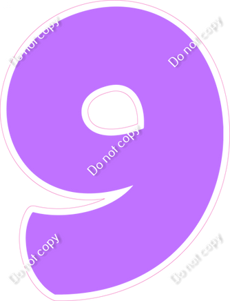 BBT 12" Individuals - Flat Lilac 9