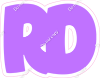 BBT 12" Individuals - Flat Lilac RD