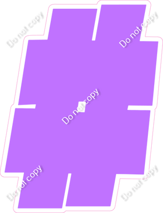 BBT 12" Individuals - Flat Lilac #