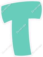 BBT 12" Individuals - Flat Mint T