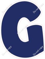 BBT 12" Individuals - Flat Navy Blue G