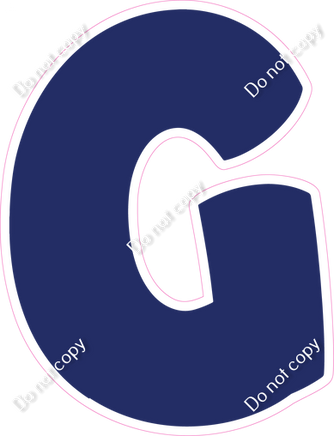 BBT 12" Individuals - Flat Navy Blue G