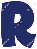 BBT 12" Individuals - Flat Navy Blue R