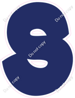 BBT 12" Individuals - Flat Navy Blue S